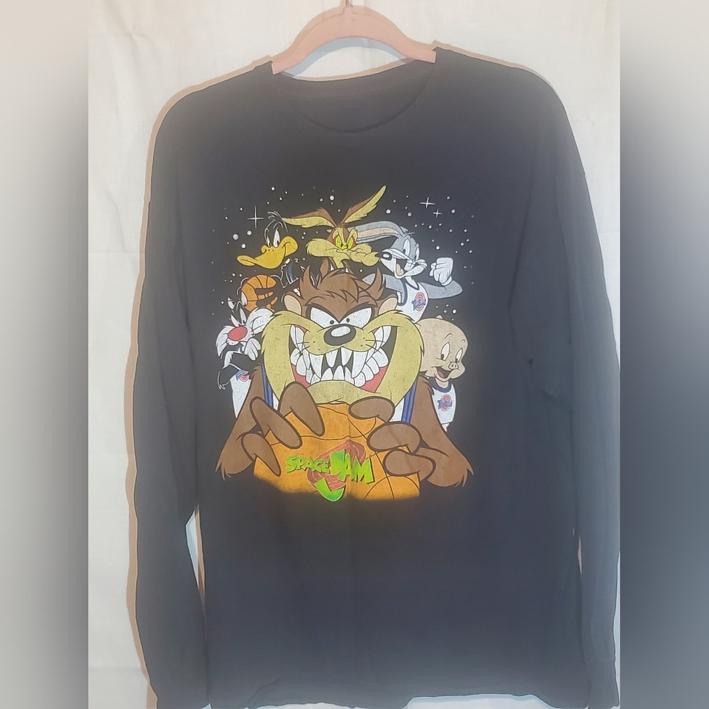 90s Vintage Looney Tunes Graphic Long sleeve Shirt